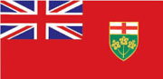 Ontario flag