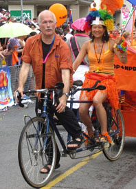 Federal NDP leader Jack Layton and first lady