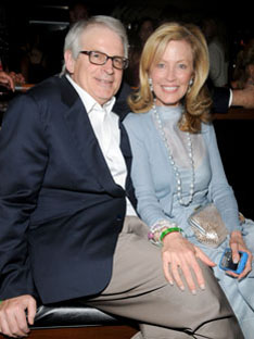 A 60-something David Stockman with his wife Jennifer at Aspen Art Museum dinner 2008. (Jennifer is also national co-chair of the Republican Majority for Choice, dedicated to preserving legal access to abortion.) Compliments New York Social Diary.