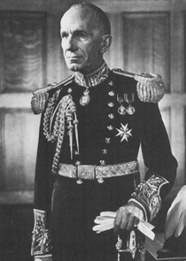 Vincent Massey, Governor General of Canada 1952—1959: the first holder of the modern office (since 1867) who was not a British aristocrat, and the last who looked like he was – as more or less first said by the Winnipeg wit Larry Zolf.