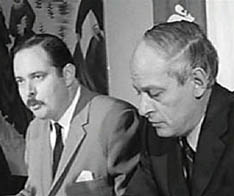 Jacques Parizeau (l) joins RenÃ© LÃ©vesque’s Parti QuÃ©bÃ©cois in 1969.