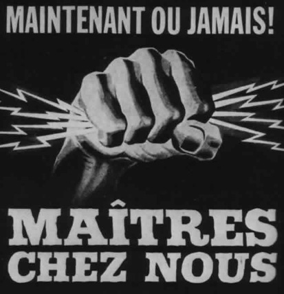 MCN Masters in our own house : battle cry of the 1960s Quiet Revolution in Quebec — and good advice for the Canadian democracy at large in the early 21st century?