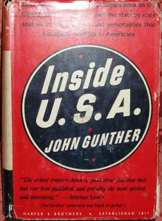 John Gunther’s 1946 classic on America just after the Second World War is still compelling reading today.