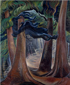 Emily Carr, “Among the Firs.”