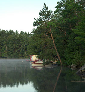 Go Home Lake, Muskoka, Ontario.