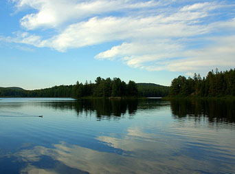   Kearny Lake, Algonquin Park, Ontario.