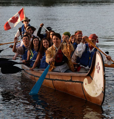 Trudeau canoe essay